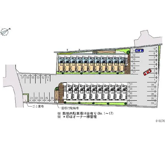 ★手数料０円★姫路市御立西１丁目　月極駐車場（LP）